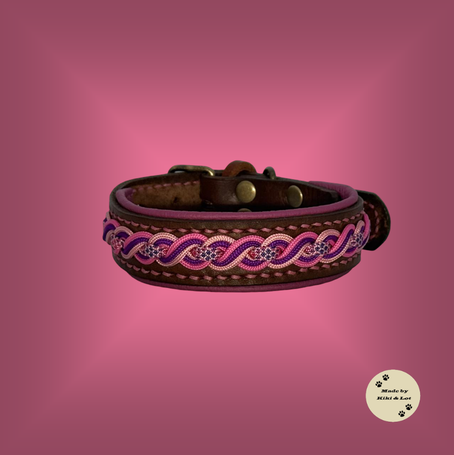 snake enkel roze